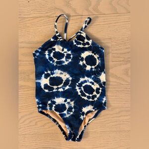 Crewcuts Navy Tie Dye Swimsuit